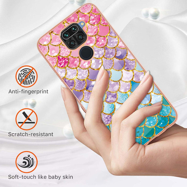 Xiaomi Redmi Note 9 / 10X 4G Electroplating IMD TPU Phone Case(Colorful Scales)