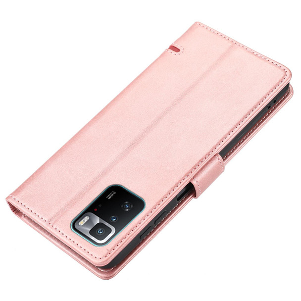 Xiaomi Poco X3 GT/Redmi Note 10 Pro 5G CN Classic Wallet Flip Leather Phone Case(Pink)