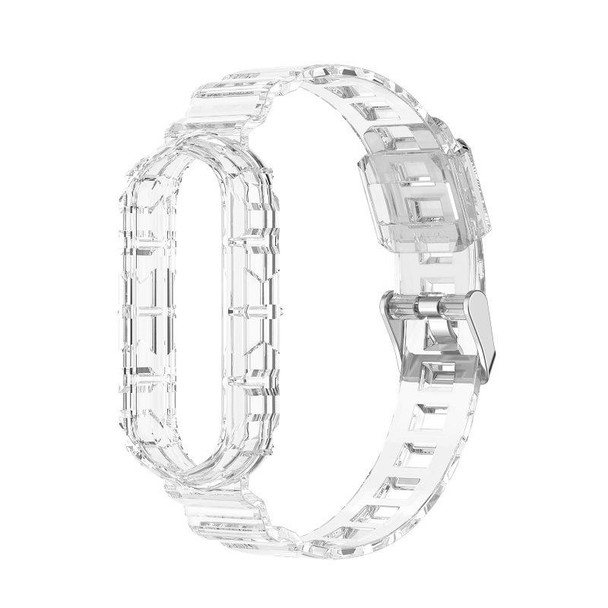 Xiaomi Band 5 / Band 6 Transparent Case Watch Band(Transparent)