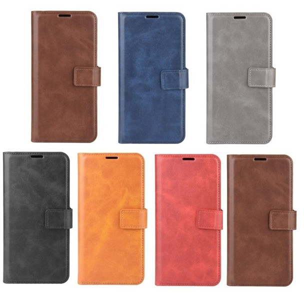 Xiaomi Redmi Note 10 4G /Redmi Note 10S Retro Calf Pattern Buckle Horizontal Flip Leather Case with Holder & Card Slots & Wallet(Grey)
