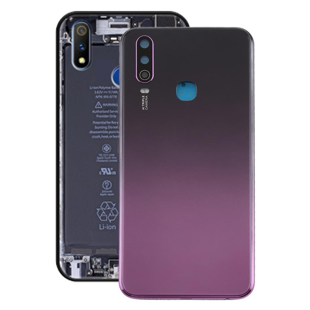 Battery Back Cover with Camera Lens for Vivo Y3(Purple)