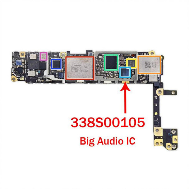 Big Audio IC 338S00105 for iPhone 7 Plus / 7 / 6s Plus / 6