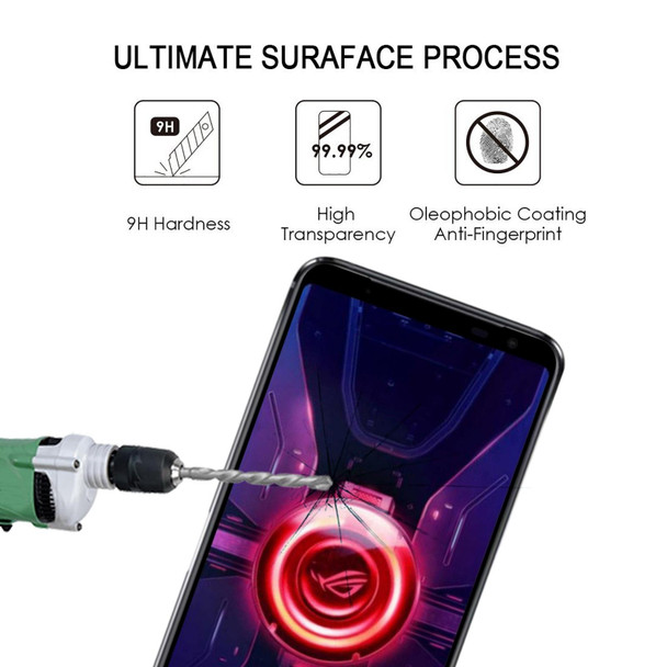 Asus ROG Phone 3 ZS661KL Full Glue Full Cover Screen Protector Tempered Glass Film