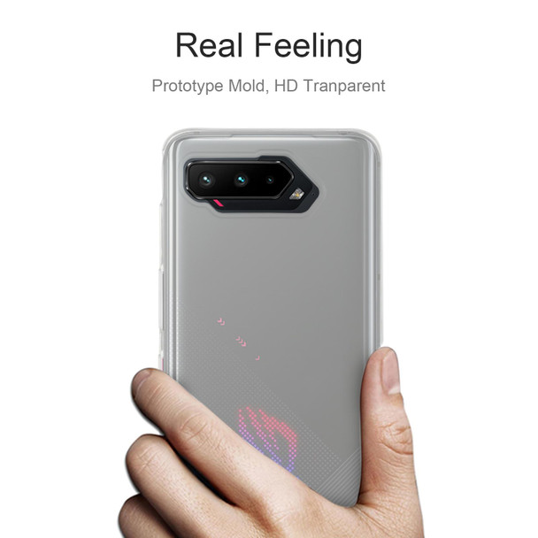 Asus ROG Phone 5 0.75mm Ultra-thin Transparent TPU Soft Protective Case