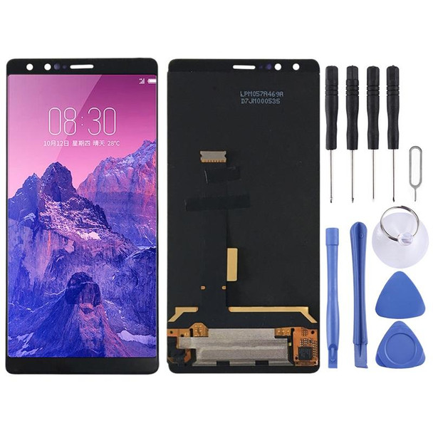 LCD Screen and Digitizer Full Assembly for ZTE Nubia Z17s / NX595J (Black)