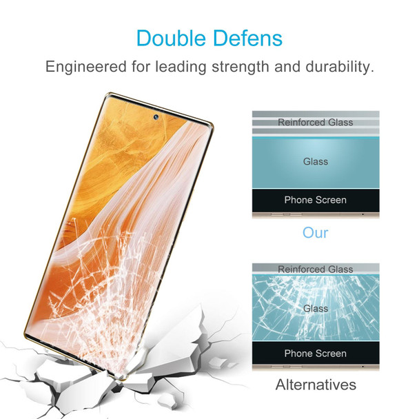 50 PCS 0.26mm 9H 2.5D Tempered Glass Film - ZTE Axon 40 Pro