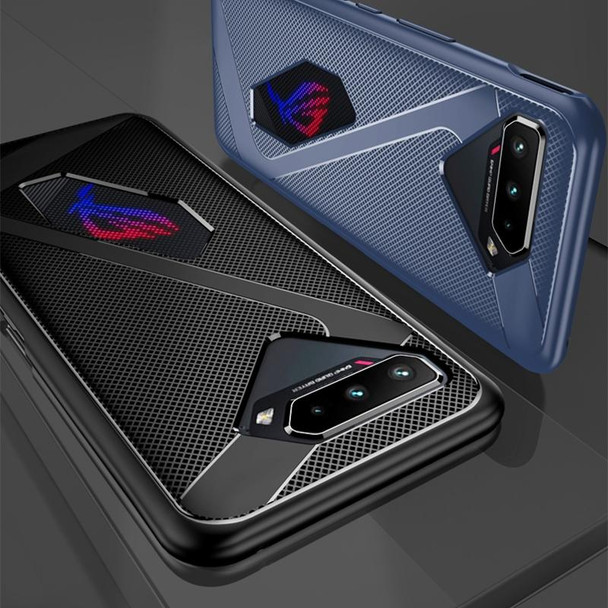 Asus ROG Phone 5 TPU Cooling Gaming Phone All-inclusive Shockproof Case(Navy Blue)