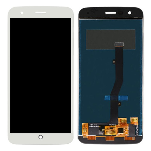 LCD Screen and Digitizer Full Assembly for ZTE Blade V8 Lite (White)