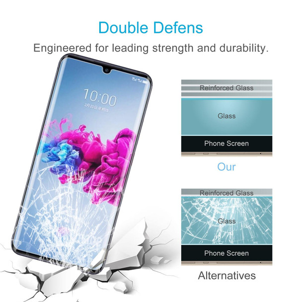 50 PCS 0.26mm 9H 2.5D Tempered Glass Film - ZTE Axon 11 5G