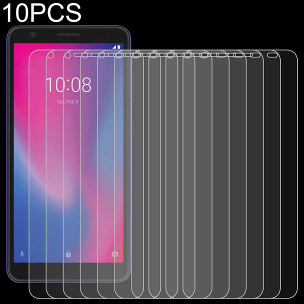 10 PCS 0.26mm 9H 2.5D Tempered Glass Film - ZTE Blade A3 2020