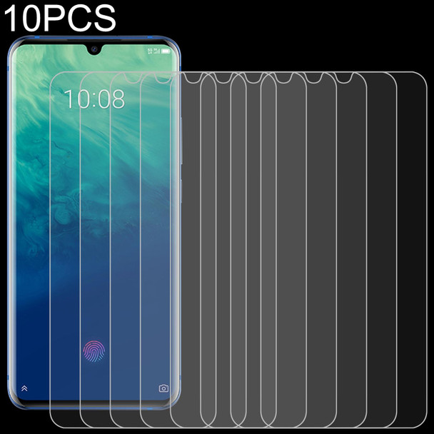 10 PCS 0.26mm 9H 2.5D Tempered Glass Film - ZTE Axon 10s Pro 5G