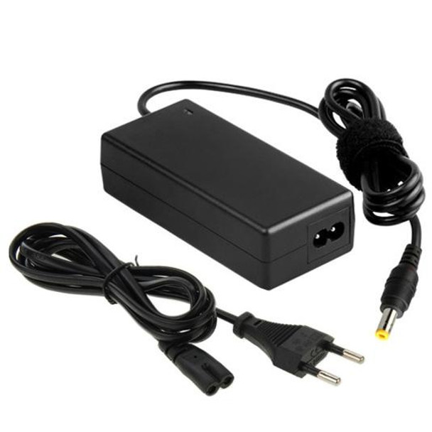 EU Plug AC Adapter 19V 3.42A 65W for Toshiba Laptop, Output Tips: 5.5x2.5mm