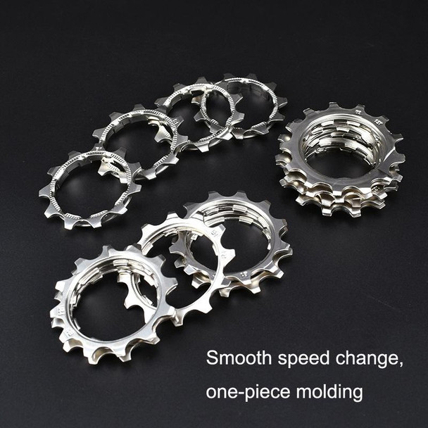 2PCS VG Sports Bike Lightweight Wear -Resistant Freewheel Patches, Style: 9 Speed 13T (Silver)