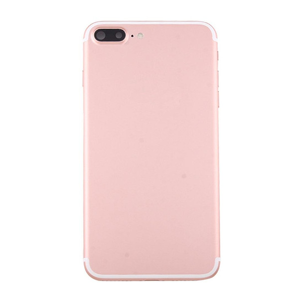 Battery Back Cover Assembly with Card Tray for iPhone 7 Plus (Rose Gold)