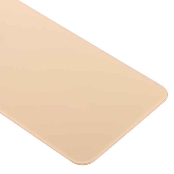 Battery Back Cover with Back Camera Bezel & Lens & Adhesive  for iPhone XS(Gold)