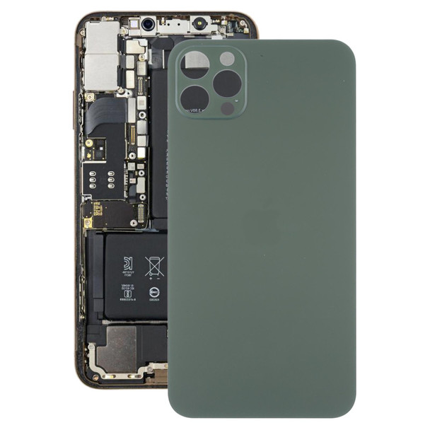 Glass Back Cover with Appearance Imitation of iP13 Pro Max for iPhone XS Max(Green)