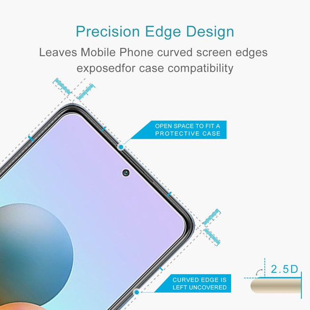 Xiaomi Redmi Note 10 Pro / Note 10 Pro india 0.26mm 9H 2.5D Tempered Glass Film