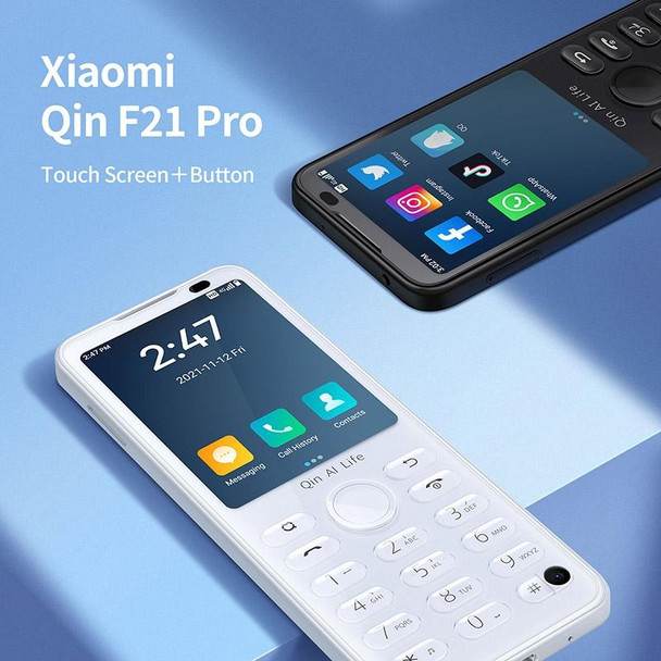 QIN F21 Pro, 3GB+32GB, 2.8 inch, Android 11 MTK6761 Quad-core up to 2.0GHz, 21 Keys, Network: 4G (White)