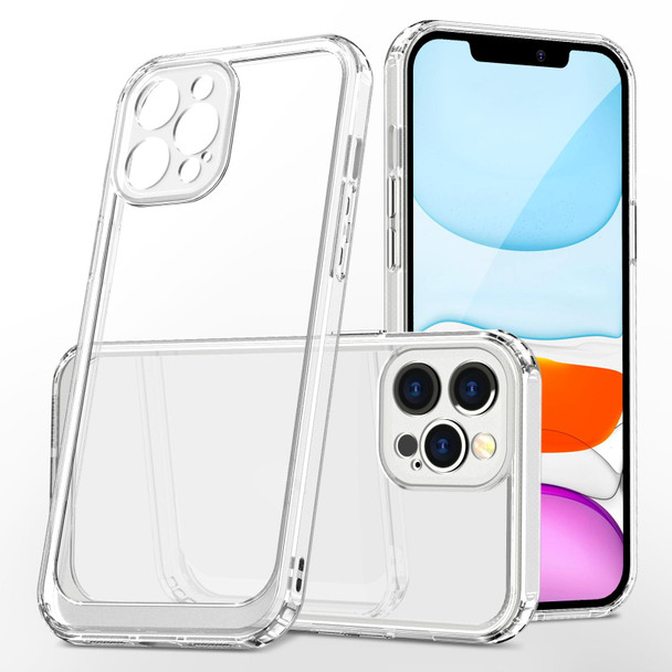 Crystal Clear Shockproof PC + TPU Protective Case - iPhone 12 Pro Max(Transparent)