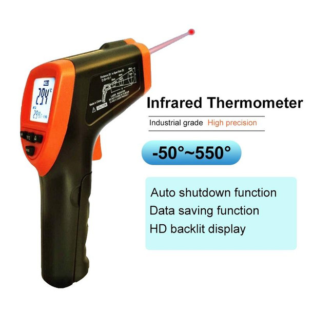 DT-8380 Infrared Thermometer, Temperature Range: -50 - 550 Degrees Celsius, Distance range: 35cm