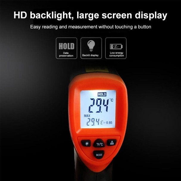 DT-8380 Infrared Thermometer, Temperature Range: -50 - 550 Degrees Celsius, Distance range: 35cm