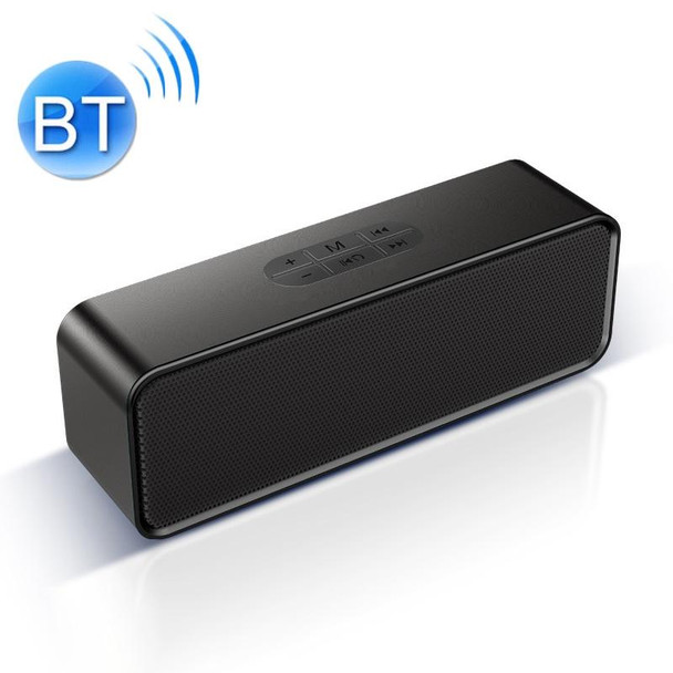 SC211 Portable Subwoofer Wireless Bluetooth Speaker Bluetooth 5.0, Support TF Card & U Disk & 3.5mm AUX (Black)