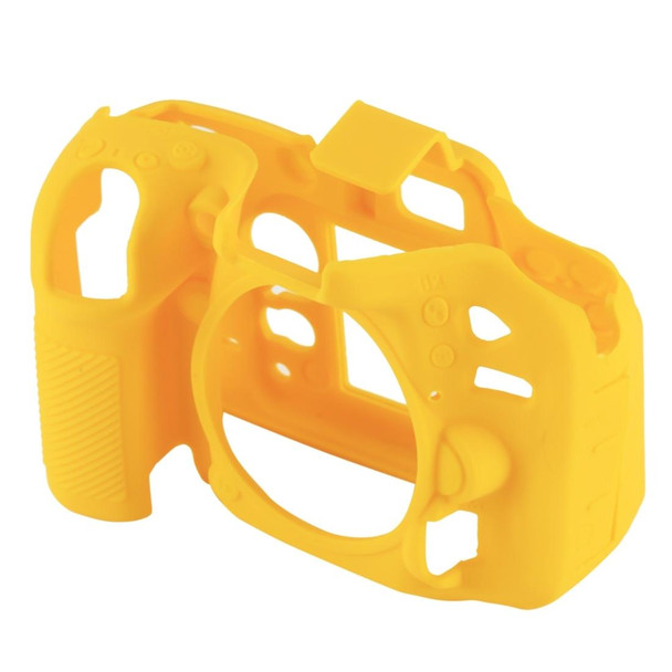 PULUZ Soft Silicone Protective Case for Nikon D7200 /D7100(Yellow)