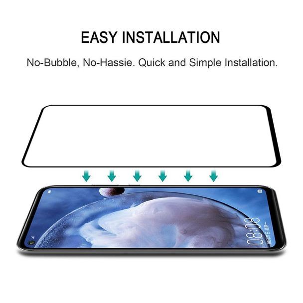 Huawei Nova 5z Full Glue Full Screen Tempered Glass Film