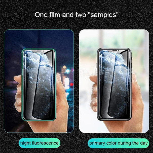 Luminous Shatterproof Airbag Tempered Glass Film - iPhone 13 Pro Max