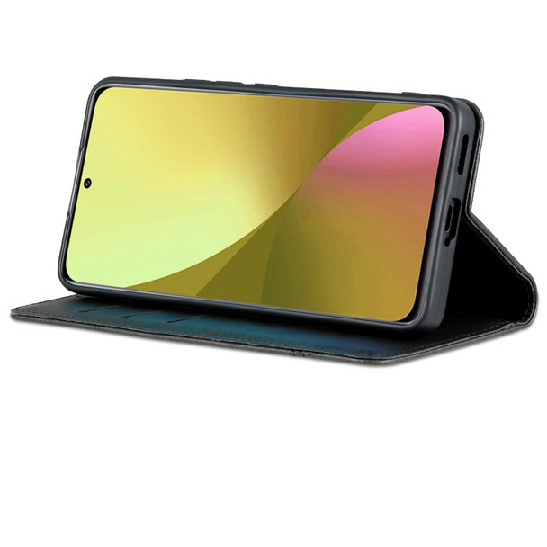 Xiaomi 12 Lite AZNS Magnetic Calf Texture Leather Phone Case(Black)