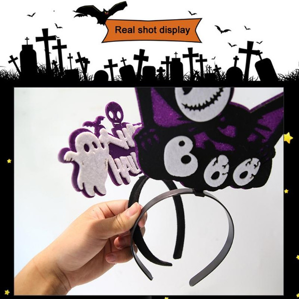 3 PCS Halloween Felt Headband Children Party Decoration Props, Free Size(L Model)