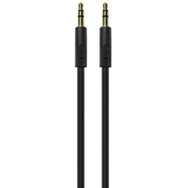 Volkano Slim Series 2m (6.5ft) 3.5mm Stereo Audio Aux Cable With Gold Plated Connectors