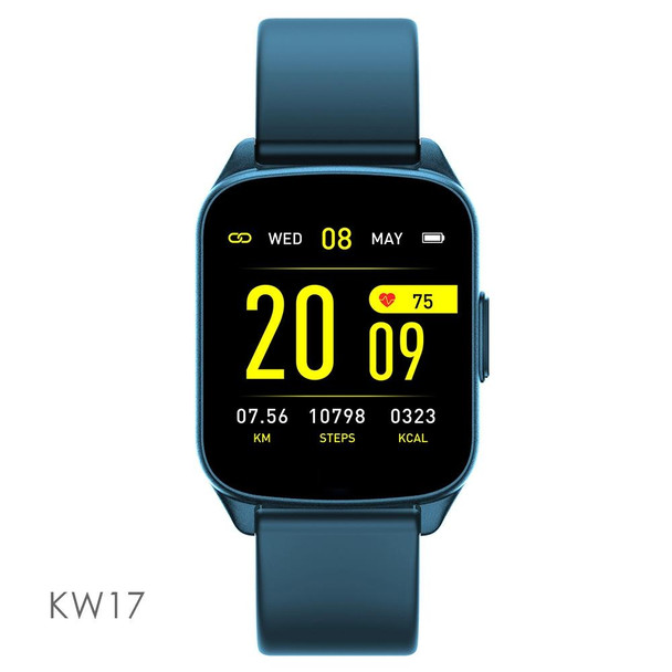 Lokmat KW17 1.3 inch TFT Screen IP68 Waterproof Smart Watch, Support Sleep Monitor / Heart Rate Monitor / Blood Pressure Monitor(Green)