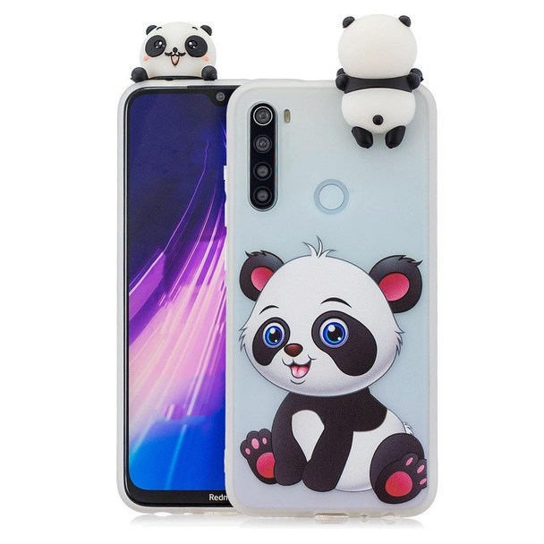 Xiaomi Redmi Note 8 Shockproof Cartoon TPU Protective Case(Panda)