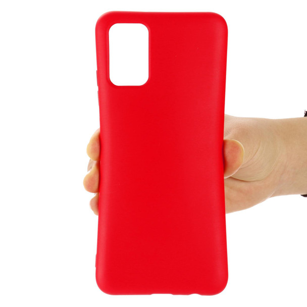 Motorola Moto Edge 20 Pro Pure Color Liquid Silicone Shockproof Full Coverage Phone Case(Red)