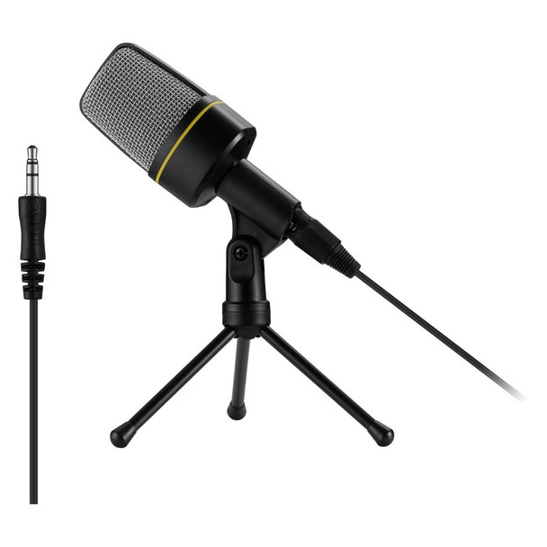 Volkano Stream Media Series Omnidirectional 3.5mm Desk Microphone