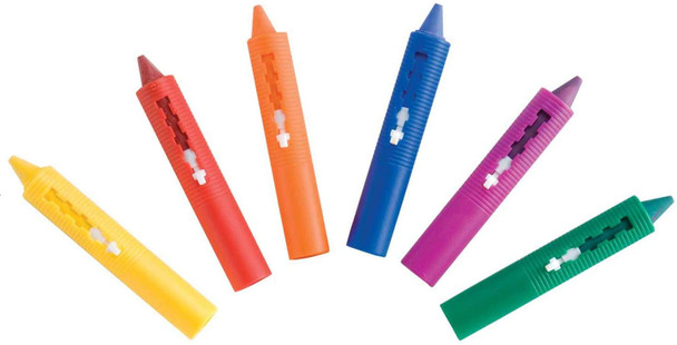 6-Piece Baby Bath Buddies Crayons