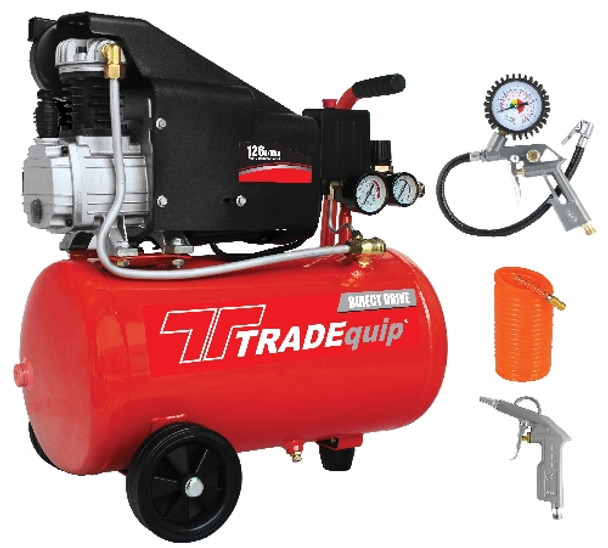 Tradequip HobbyAir 24L Direct Drive Air Compressor