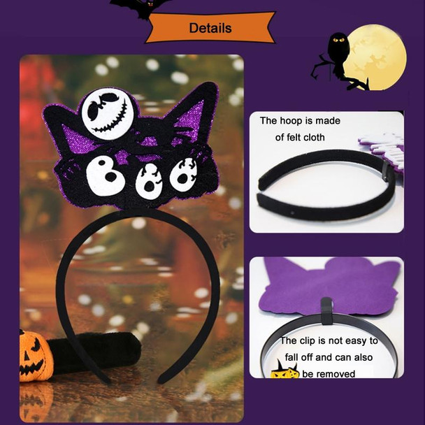 3 PCS Halloween Felt Headband Children Party Decoration Props, Free Size(CC Model)