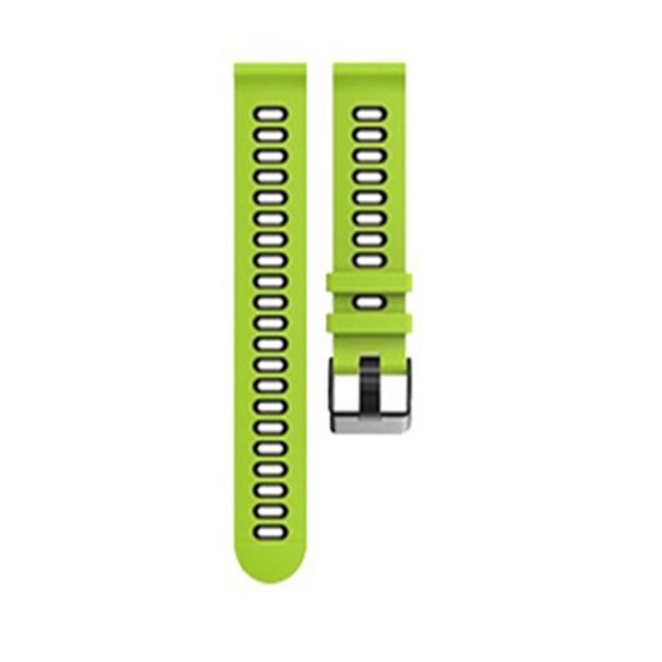 22mm - Xiaomi Haylou RT RS3 LS04 / LS05S Universal Two-color Silicone Watch Band(Green Black)