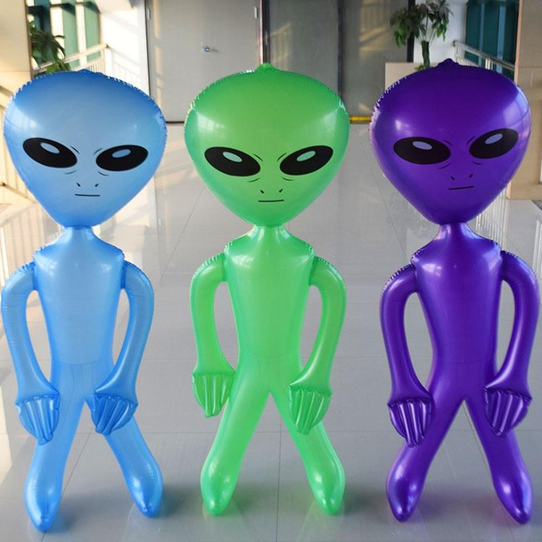 Balloon Model Photography Props Inflatable Alien KTV Bar Doll Balloon Halloween Party Doll Balloon, Colour: Purple(170cm)