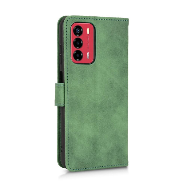 ZTE Blade A72 4G / V40 Vita Skin Feel Magnetic Flip Leather Phone Case(Green)