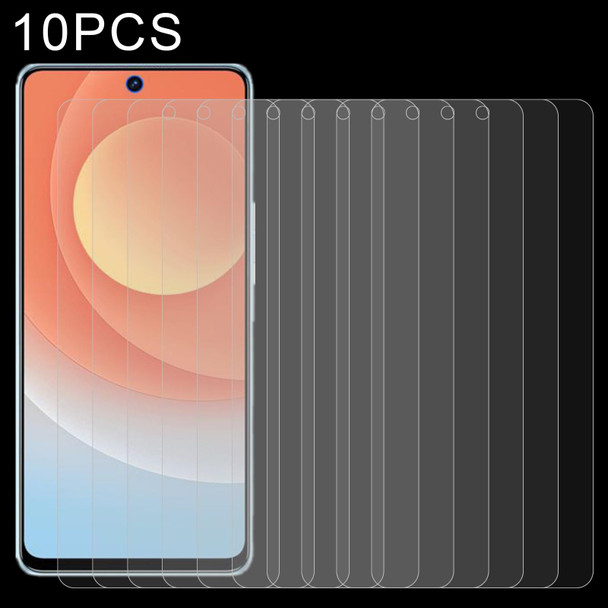 10 PCS 0.26mm 9H 2.5D Tempered Glass Film - Tecno Camon 19 Pro
