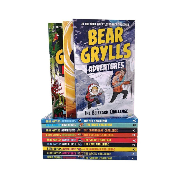 Bear Grylls Adventures Collection 12 Book Pack
