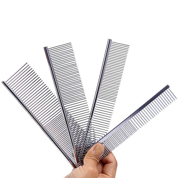 5 PCS Stainless Steel Pet Comb Pet Hair Comb, Specification: XL