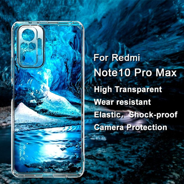 Xiaomi Redmi Note10 Pro Overseas Version IMAK UX-5 Series Transparent Shockproof TPU Protective Case