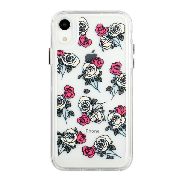 Flower Pattern Space Phone Case - iPhone XR(6)