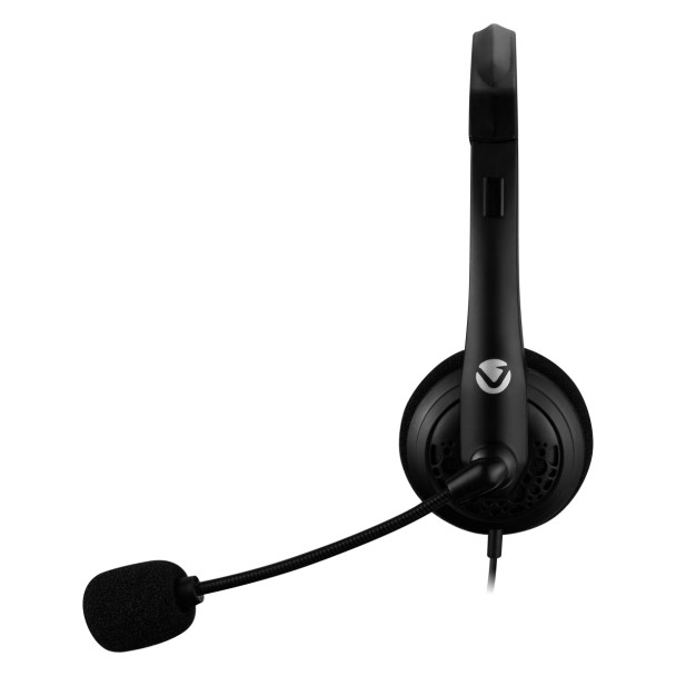 Volkano Chat Series Mono Headset with Boom Microphone