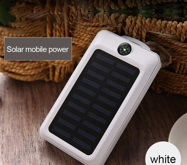 Solar LED Power Bank With Compass