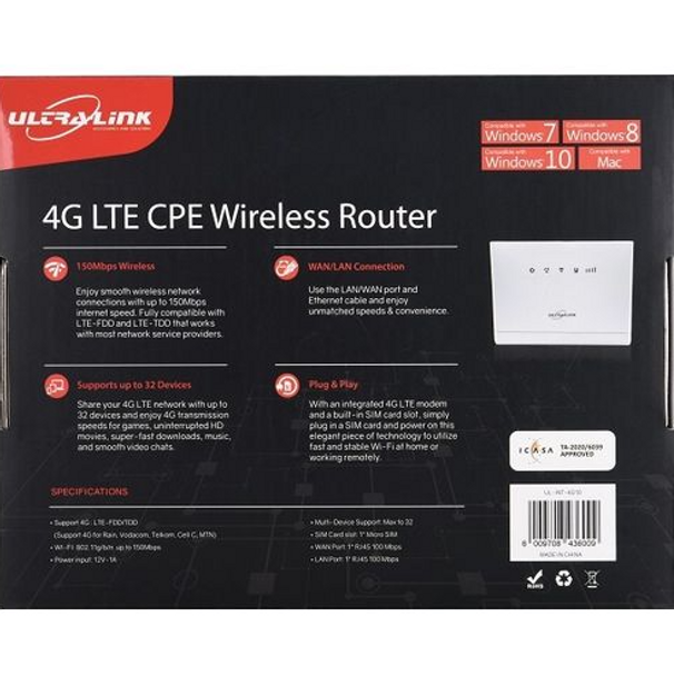 Ultra-Link 4G LTE Router - CPO